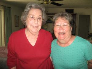 Aunt Wease and my Mama.....love ya dears!