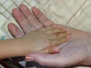 Daddy and Kurt, best of buds forever