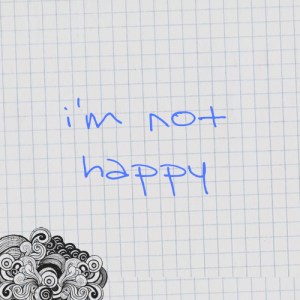 pic of i'm not happy