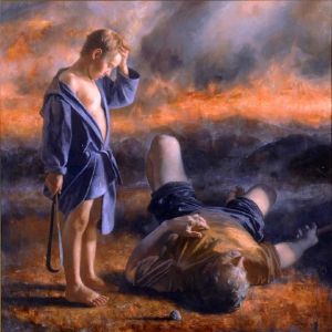 David and Goliath by Arsen Kurbanov