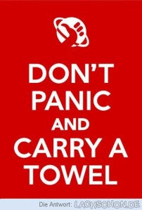 Happy Towel Day!