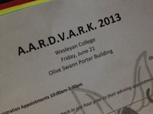 pic of aardvark day