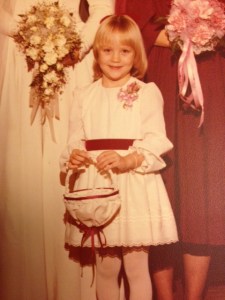 pic of sandy flower girl