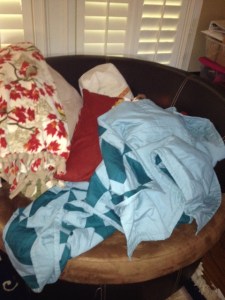 Why am I the only one who can fold  blanket? 