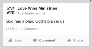 pic of love wins quote