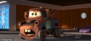 Mater the Tow Truck is all about getting it done.  