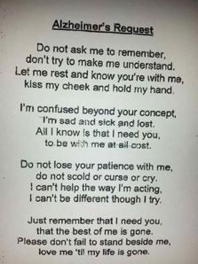 pic of alzheimers request