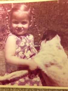 pic of puppy me and Slocum