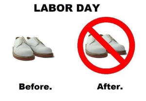No White Shoes After Labor Day by Mike Licht, NotionsCapital.com, via Flickr