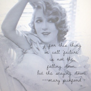 The quote I first heard on "Parks and Recreation."  Wisdom can come from the strangest of places, if only we are ready to hear.  