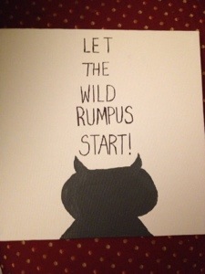 Quote from "Where the Wild Things Are" by Maurice Sendak