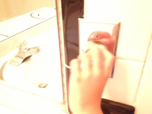 Cooter creating the "storm" turning the dimmer up and down. Yeah. I let him. For a minute or two. I used to do the same thing when I was his age.