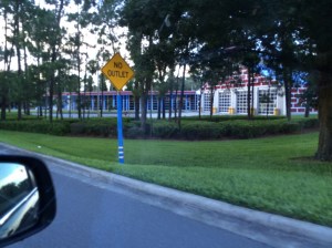 The fire station that was our safe place to regroup and get turned in the right direction