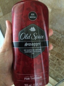 My boy's new shampoo. Old Spice SWAGGER. Oh good gravy.
