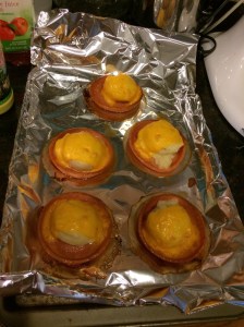 Pan #2--who decided that 11 slices makes a pack?  Interesting choice, don't you think?  I mean a dozen or a baker's dozen, but 11?  Is that an Oscar's dozen?  :) 