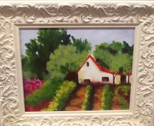 This lovely painting by one of my favorite artists, Barbara Wilkinson