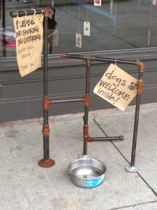 Even the four-legged folk were welcome.