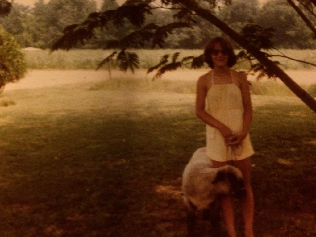 Raspberry and me--after he became Raspberry.