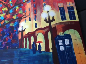 But this. This, I didn't want to show y'all.  It's rough around the edges and way less than perfect and there are things I'd love to touch up.  But this is me--being vulnerable--and this is the REAL me.  Leaning, off-kilter, but here.  Go love yourselves, y'all.  All of you.  