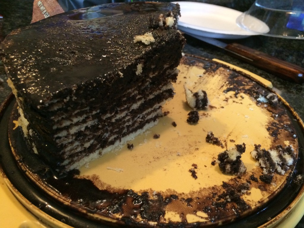 Oh yeah.  It was inhaled very quickly.  