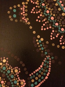 This was Aub's somewhat abstract turtles. One of my favorites of the night.